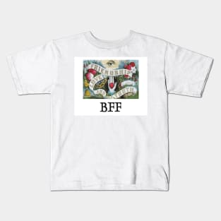 Friendship, Love, and Truth Kids T-Shirt